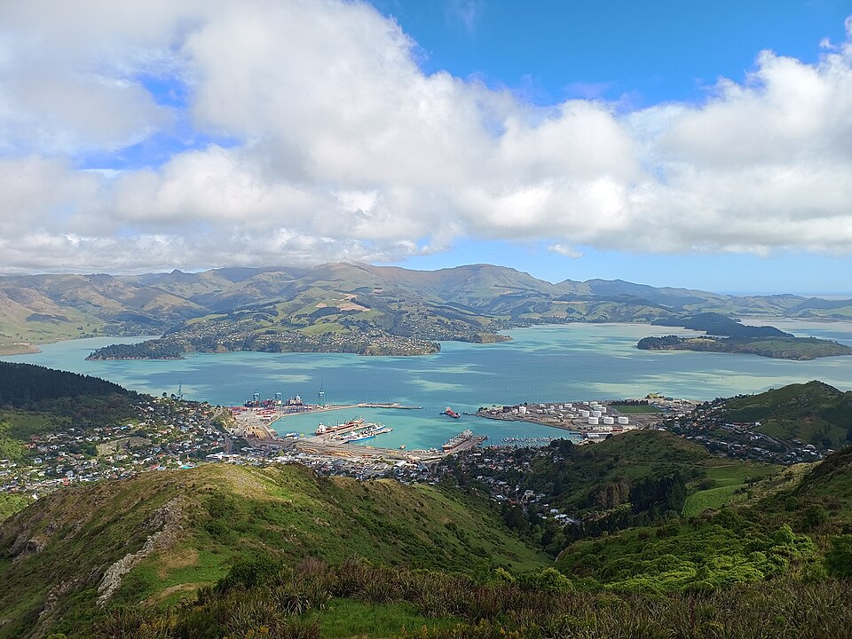Panoramic view from the Christchurch Gondola summit
