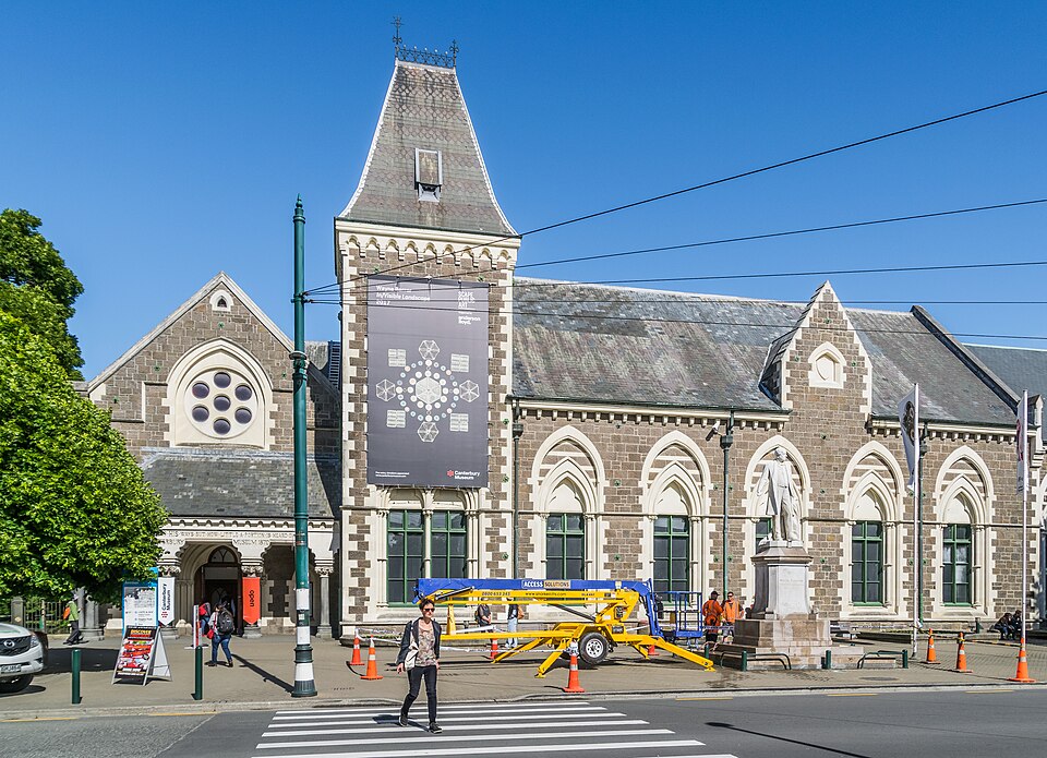 Canterbury Museum historic building exterior