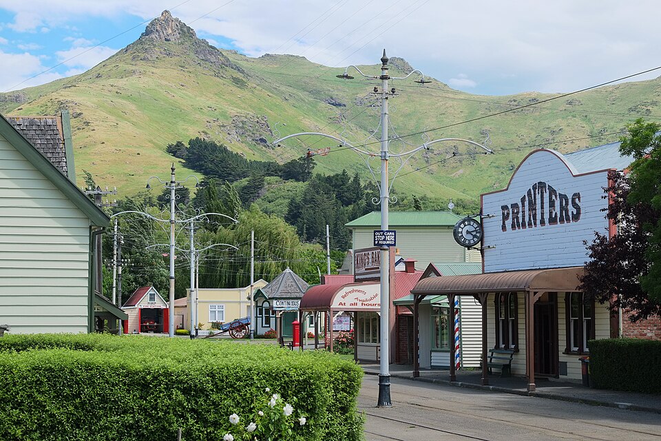 Main Street at Ferrymead Heritage Park